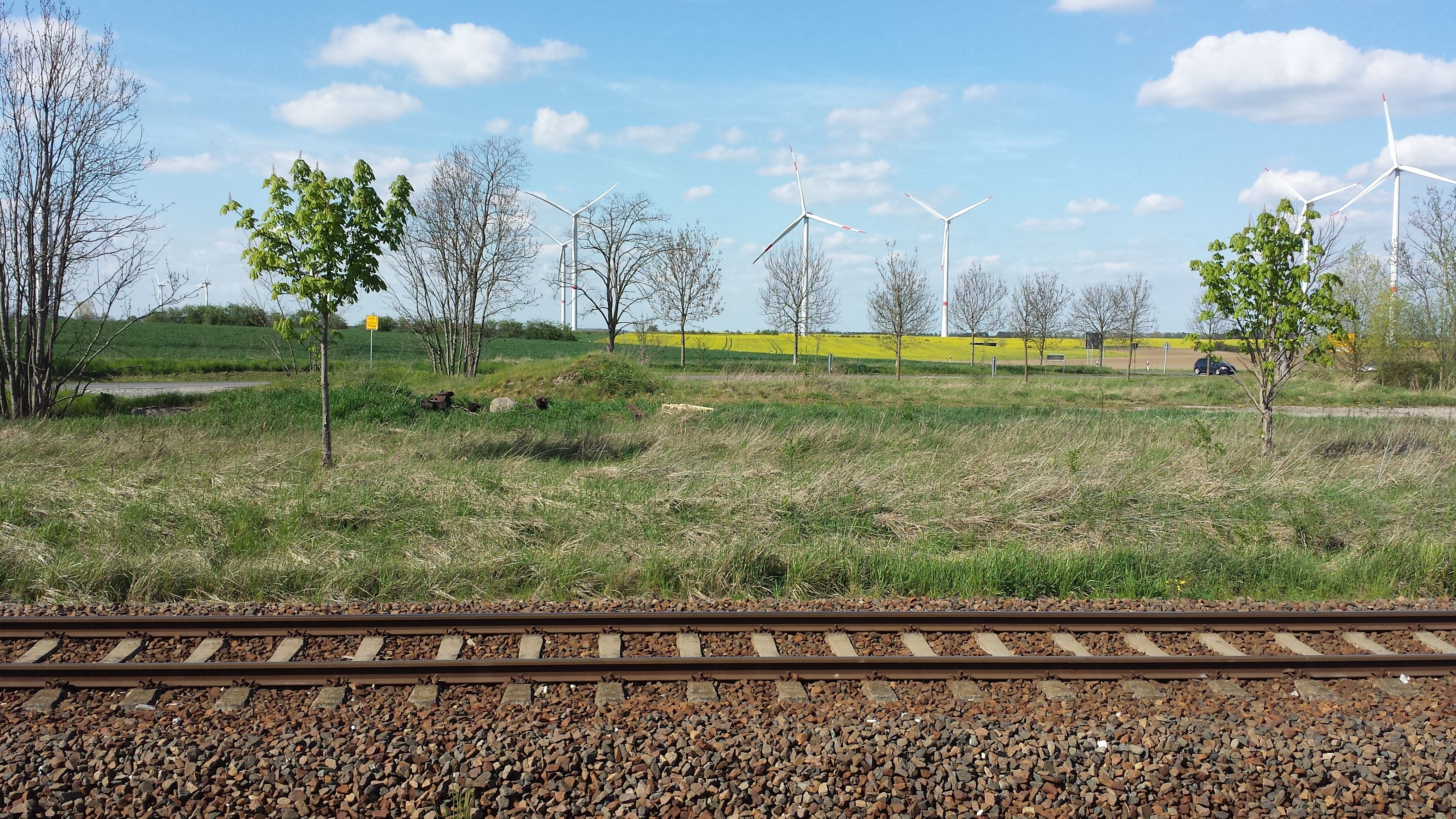 Alter Bahndamm zwischen Prenzlau und Templin wird zum Radweg